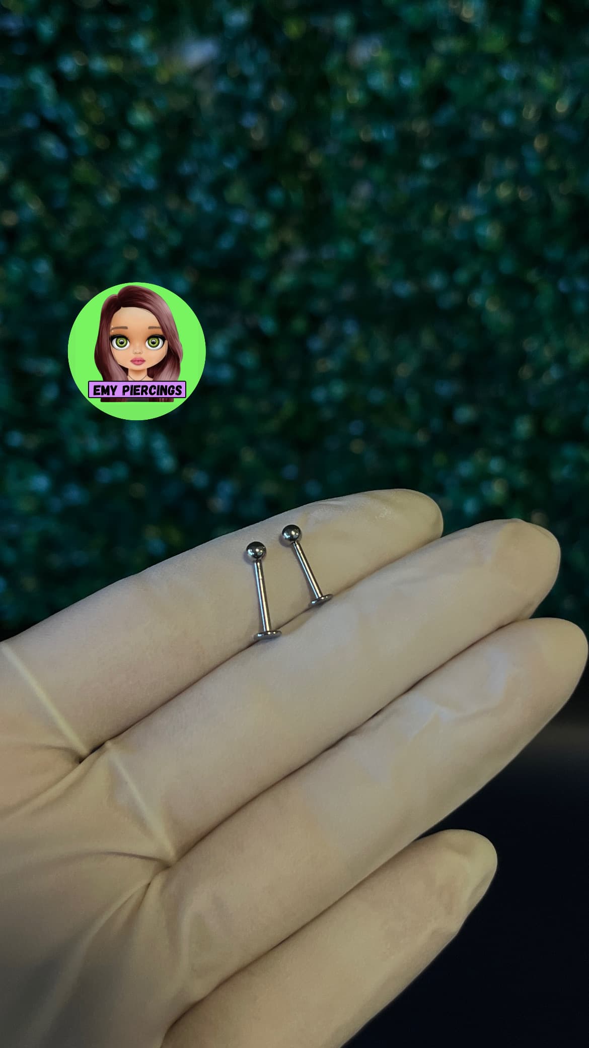 Labret aço cirurgico - NÃO ESTÉRIL